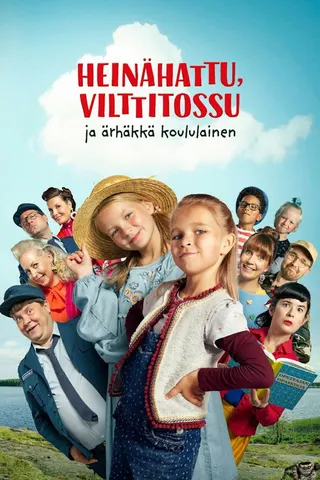 Görsel: TMDB Heinähattu, Vilttitossu ja ärhäkkä koululainen afişi