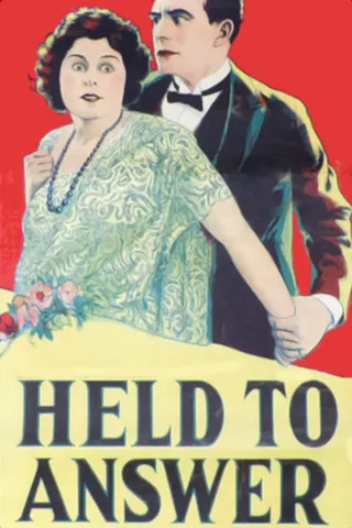 Held to Answer afişi