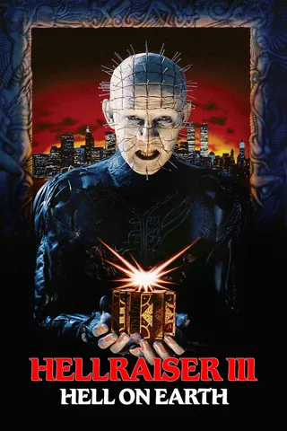 Hellraiser III: Hell on Earth afişi