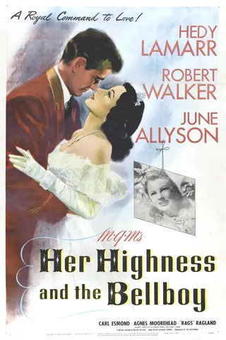 Görsel: TMDB Her Highness and the Bellboy afişi