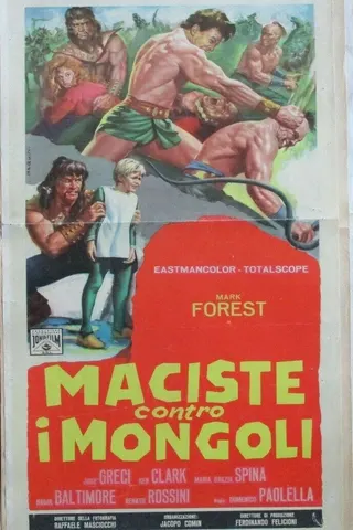 Görsel: TMDB Hercules Against the Mongols afişi