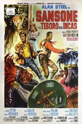 Görsel: TMDB Hercules and the Treasure of the Incas afişi