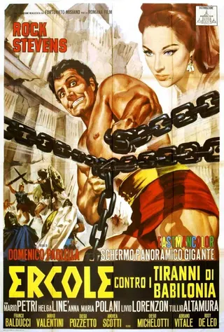 Görsel: TMDB Hercules and the Tyrants of Babylon afişi
