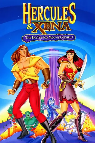 Hercules and Xena – The Animated Movie: The Battle for Mount Olympus afişi