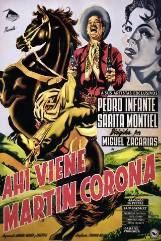 Here Comes Martin Corona afişi