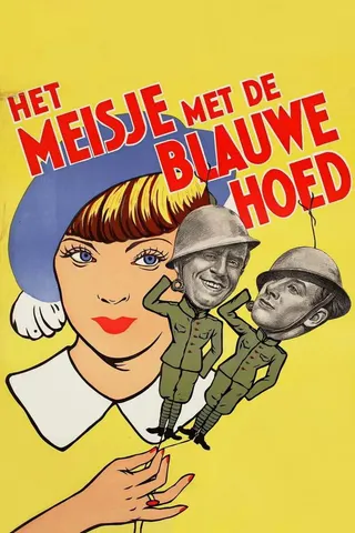 Het Meisje met den Blauwen Hoed afişi