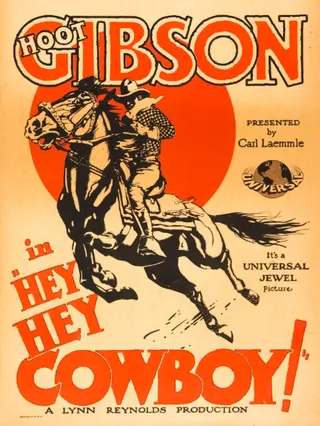 Görsel: Universal Pictures / Kamu malı Hey! Hey! Cowboy afişi