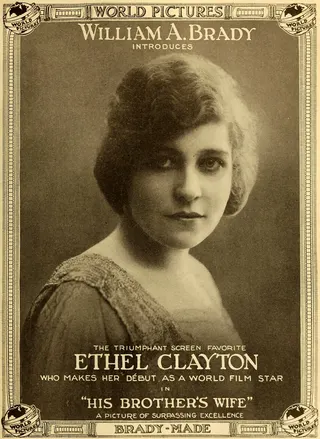 His Brother's Wife afişi