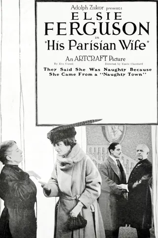 Görsel: TMDB His Parisian Wife afişi