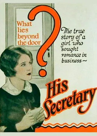 His Secretary afişi