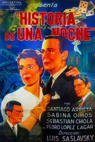 Historia de una noche afişi