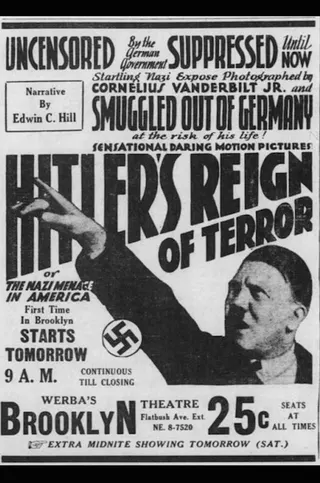 Görsel: TMDB Hitler’s Reign of Terror afişi