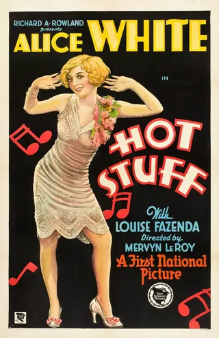 Görsel: Continental Litho CorporationFirst National Pictures / Kamu malı Hot Stuff afişi