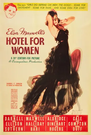 Görsel: Bradshaw Crandell / Kamu malı Hotel for Women afişi