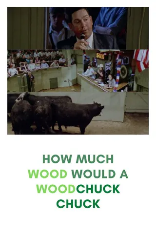 How Much Wood Would a Woodchuck Chuck afişi