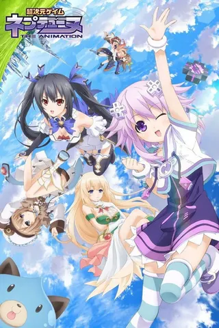Görsel: TMDB Hyperdimension Neptunia: The Animation afişi