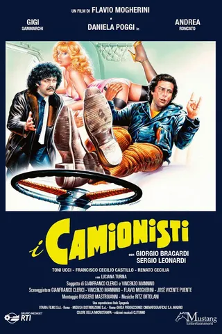 I camionisti afişi