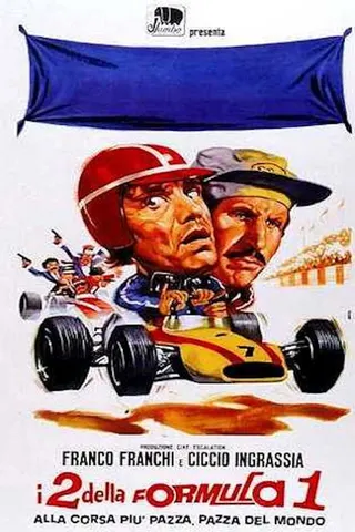 I due della F.1 alla corsa più pazza, pazza del mondo afişi