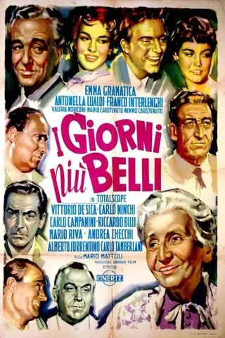 I giorni più belli afişi