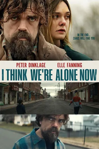 I Think We're Alone Now afişi