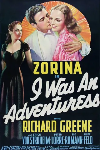 Görsel: TMDB I Was an Adventuress afişi