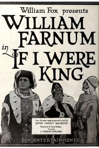 If I Were King afişi