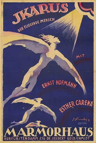 Ikarus, the Flying Man afişi