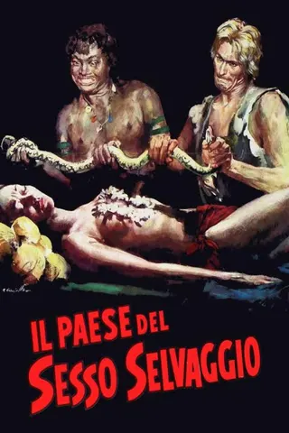 Il paese del sesso selvaggio afişi