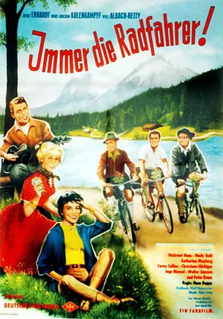 Görsel: TMDB Immer die Radfahrer afişi
