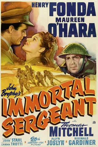 Immortal Sergeant afişi