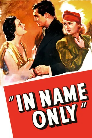 In Name Only afişi