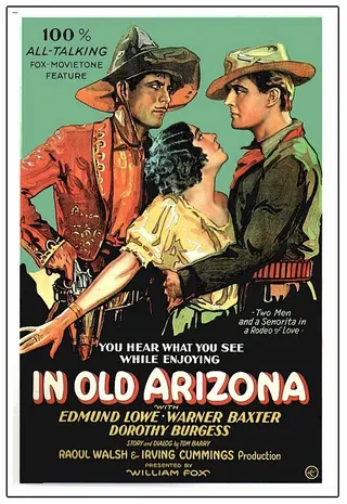 Görsel: William Fox / Kamu malı In Old Arizona afişi