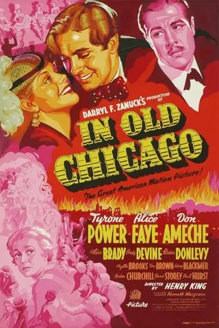Görsel: 20th Century Fox / Kamu malı In Old Chicago afişi