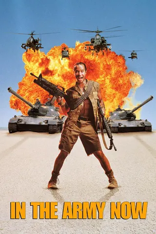 Görsel: TMDB In the Army Now afişi