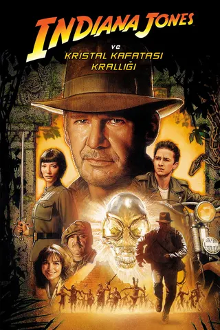 Görsel: TMDB Indiana Jones ve Kristal Kafatası Krallığı afişi