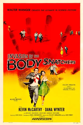 Görsel: Distributed by Allied Artists Pictures Corporation / Kamu malı Invasion of the Body Snatchers afişi