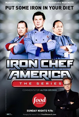 Iron Chef America afişi