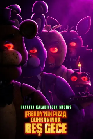 İsimsiz Five Nights at Freddy's filmi afişi