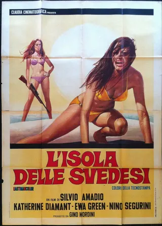 Island of the Swedish Girls afişi