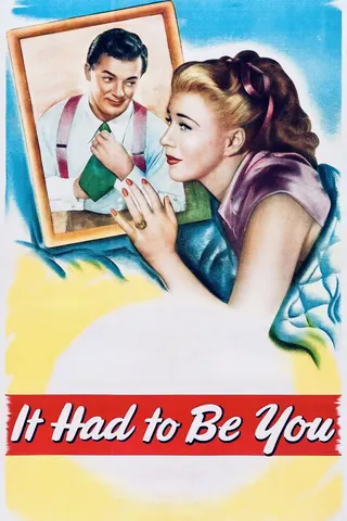 Görsel: TMDB It Had to Be You afişi