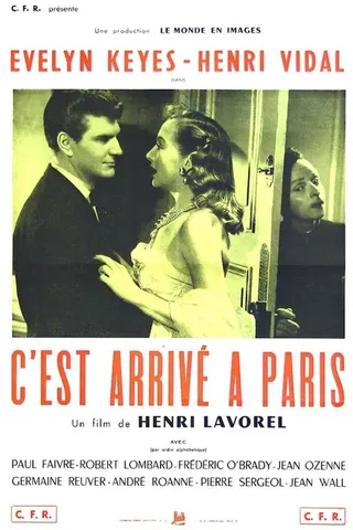 It Happened in Paris afişi
