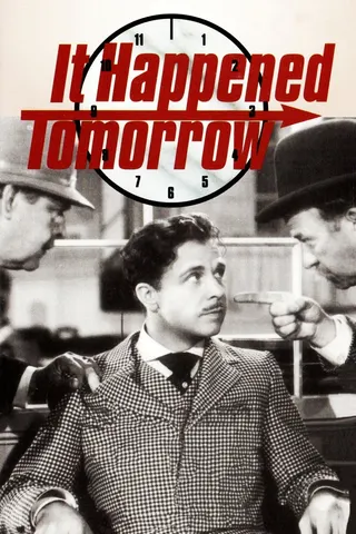 Görsel: TMDB It Happened Tomorrow afişi