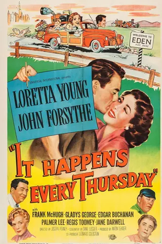 Görsel: TMDB It Happens Every Thursday afişi