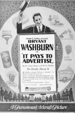 It Pays to Advertise afişi