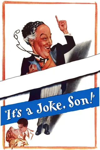 Görsel: TMDB It's a Joke, Son! afişi