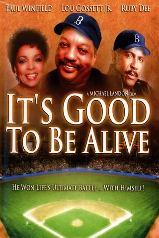 Görsel: TMDB It's Good to Be Alive afişi