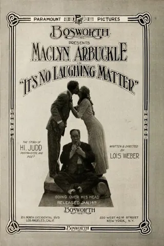 Görsel: TMDB It's No Laughing Matter afişi