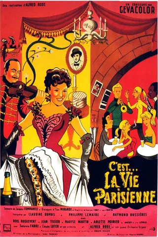 Görsel: TMDB It's the Paris Life afişi