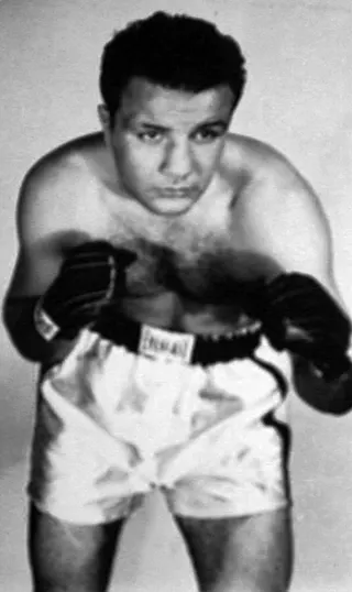 Görsel: None indicated on front or back of card. / Kamu malı Jake LaMotta