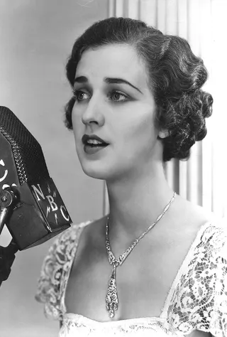 Görsel: NBC Radio / Kamu malı Jane Froman